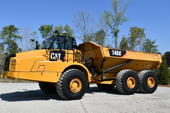 2015 CAT 745C Truck 1974-BT 2015 CAT 745C Truck 1974-BT