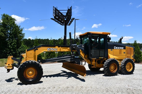 2019 Deere 670G Grader 2024-TU 2019 Deere 670G Grader 2024-TU