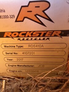 2017 ROCKSTER RDS410 2078-BT